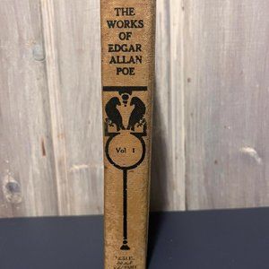 1904 Vol. 1 The Works Of Edgar Allen Poe Timberlane Edition